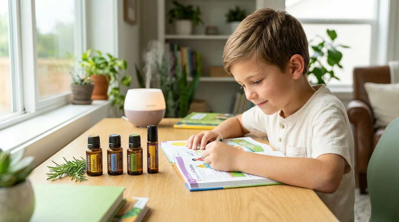 Эфирные масла doTERRA для школьников: концентрация, память и спокойствие