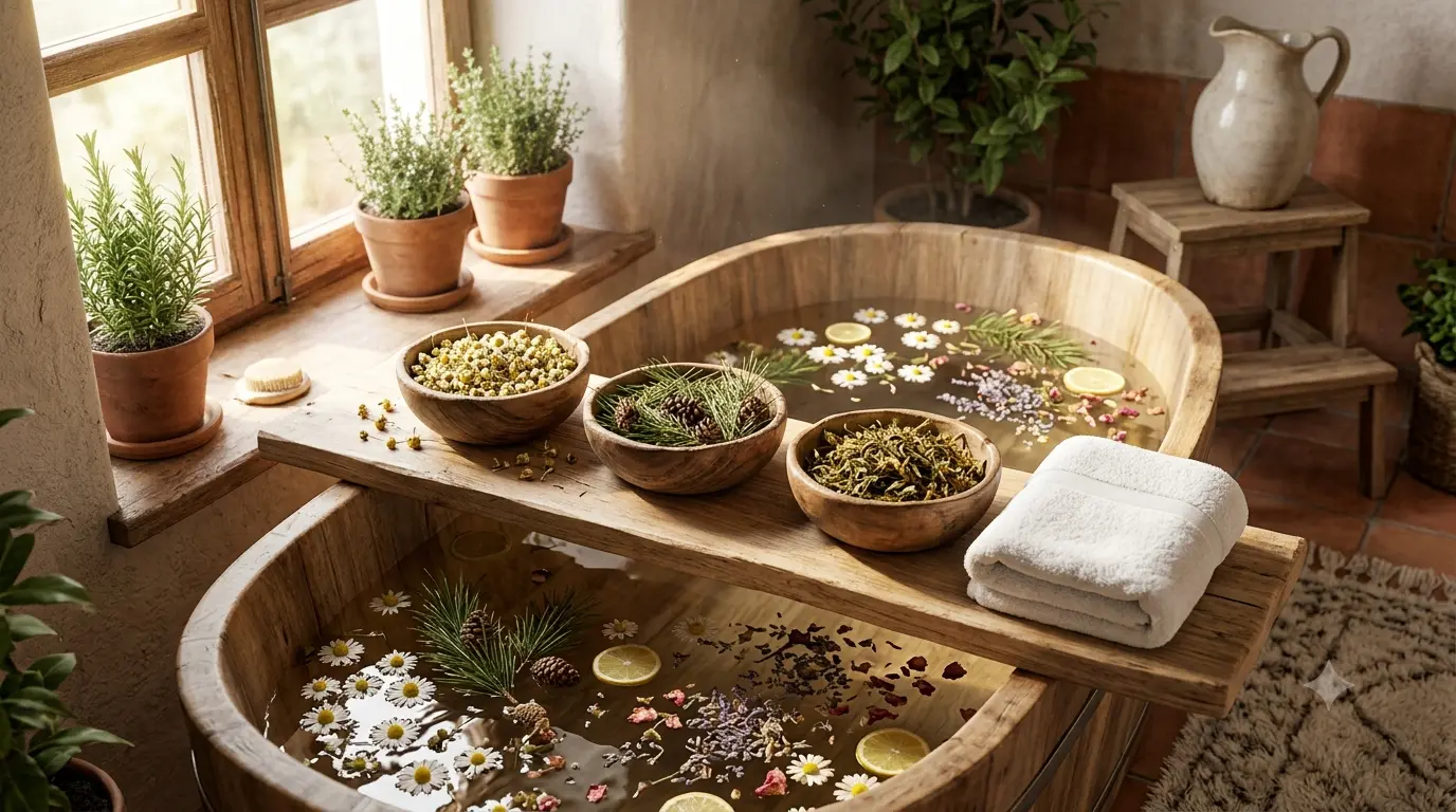 Травяные ванны для тела: домашний SPA-биохакинг для снятия стресса, тонуса кожи и борьбы с целлюлитом